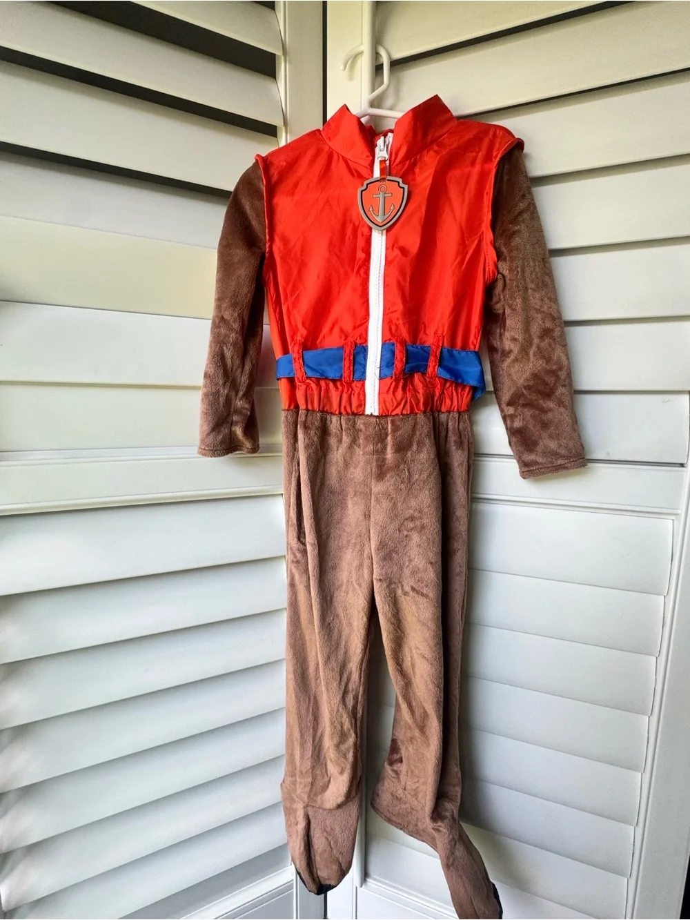 PAW Patrol Zuma Toddler Costume - Orange & Brown, Official Nickelodeon